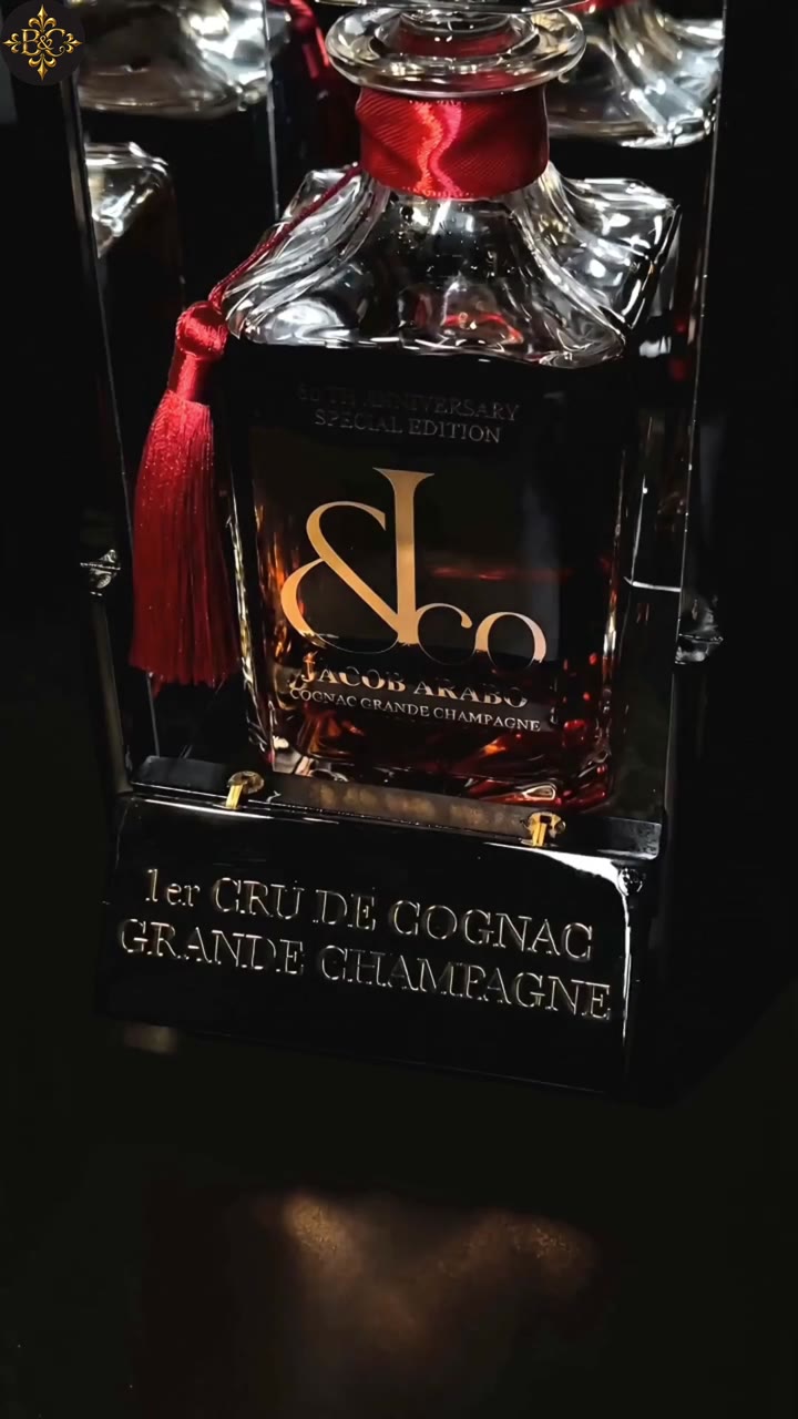 Close view of the special edition bottle within its presentation box